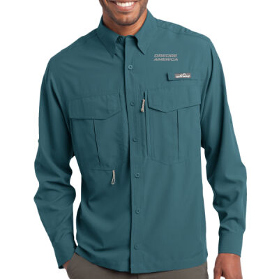 EB600 - Eddie Bauer® - Long Sleeve Performance Fishing Shirt Thumbnail