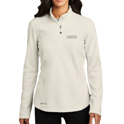 EB227 - Women's 1/2 Zip Microfleece Jacket Thumbnail