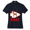 Ladies Heavyweight Cotton Pique Polo Thumbnail