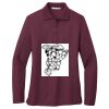 Ladies Silk Touch Long Sleeve Polo Thumbnail