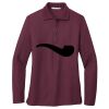Ladies Silk Touch Long Sleeve Polo Thumbnail