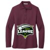 Ladies Silk Touch Long Sleeve Polo Thumbnail