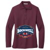 Ladies Silk Touch Long Sleeve Polo Thumbnail