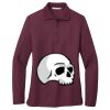 Ladies Silk Touch Long Sleeve Polo Thumbnail