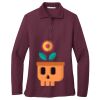 Ladies Silk Touch Long Sleeve Polo Thumbnail