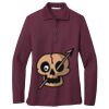Ladies Silk Touch Long Sleeve Polo Thumbnail