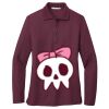 Ladies Silk Touch Long Sleeve Polo Thumbnail