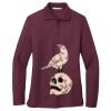 Ladies Silk Touch Long Sleeve Polo Thumbnail