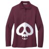 Ladies Silk Touch Long Sleeve Polo Thumbnail