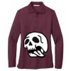 Ladies Silk Touch Long Sleeve Polo Thumbnail