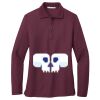 Ladies Silk Touch Long Sleeve Polo Thumbnail