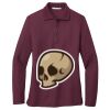 Ladies Silk Touch Long Sleeve Polo Thumbnail