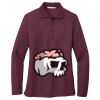Ladies Silk Touch Long Sleeve Polo Thumbnail
