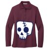 Ladies Silk Touch Long Sleeve Polo Thumbnail