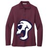 Ladies Silk Touch Long Sleeve Polo Thumbnail