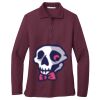 Ladies Silk Touch Long Sleeve Polo Thumbnail