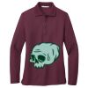 Ladies Silk Touch Long Sleeve Polo Thumbnail