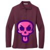 Ladies Silk Touch Long Sleeve Polo Thumbnail