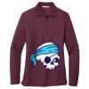 Ladies Silk Touch Long Sleeve Polo Thumbnail