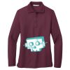 Ladies Silk Touch Long Sleeve Polo Thumbnail