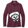 Ladies Silk Touch Long Sleeve Polo Thumbnail