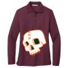 Ladies Silk Touch Long Sleeve Polo Thumbnail