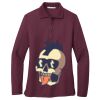 Ladies Silk Touch Long Sleeve Polo Thumbnail