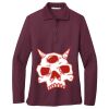 Ladies Silk Touch Long Sleeve Polo Thumbnail
