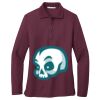 Ladies Silk Touch Long Sleeve Polo Thumbnail