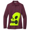 Ladies Silk Touch Long Sleeve Polo Thumbnail