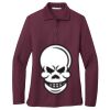 Ladies Silk Touch Long Sleeve Polo Thumbnail