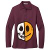 Ladies Silk Touch Long Sleeve Polo Thumbnail