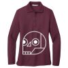 Ladies Silk Touch Long Sleeve Polo Thumbnail