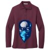 Ladies Silk Touch Long Sleeve Polo Thumbnail