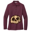 Ladies Silk Touch Long Sleeve Polo Thumbnail