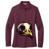 Ladies Silk Touch Long Sleeve Polo Thumbnail
