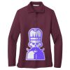 Ladies Silk Touch Long Sleeve Polo Thumbnail