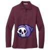 Ladies Silk Touch Long Sleeve Polo Thumbnail