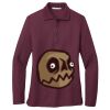 Ladies Silk Touch Long Sleeve Polo Thumbnail