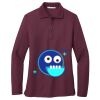 Ladies Silk Touch Long Sleeve Polo Thumbnail