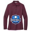 Ladies Silk Touch Long Sleeve Polo Thumbnail