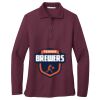 Ladies Silk Touch Long Sleeve Polo Thumbnail