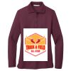 Ladies Silk Touch Long Sleeve Polo Thumbnail