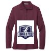 Ladies Silk Touch Long Sleeve Polo Thumbnail
