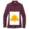 Ladies Silk Touch Long Sleeve Polo Thumbnail