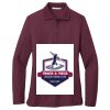 Ladies Silk Touch Long Sleeve Polo Thumbnail
