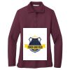 Ladies Silk Touch Long Sleeve Polo Thumbnail