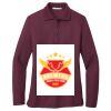 Ladies Silk Touch Long Sleeve Polo Thumbnail