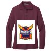 Ladies Silk Touch Long Sleeve Polo Thumbnail