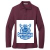 Ladies Silk Touch Long Sleeve Polo Thumbnail